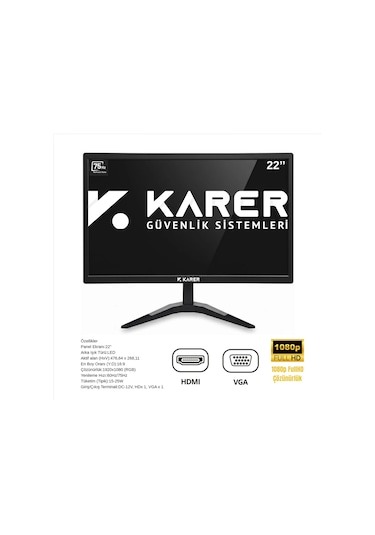 Kr-22fhd 22 İnç Monitör