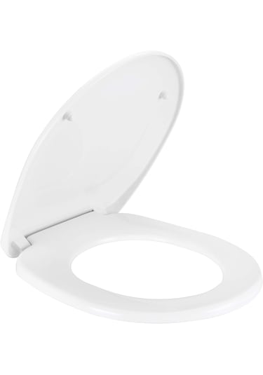 Plastik Standart Klozet Kapağı Beyaz