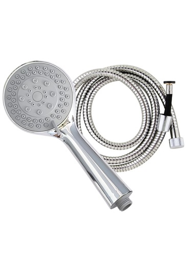 Latte 5 Fonksiyonlu Mafsallı El Duşu Ayarlanabilir Su Akış Hızı D Krom