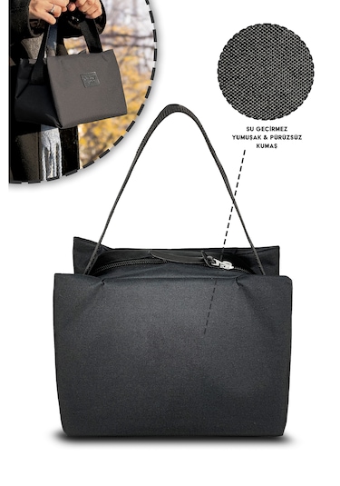 X Pro Termos Biberonluk El Çantası Sıyah Siyah