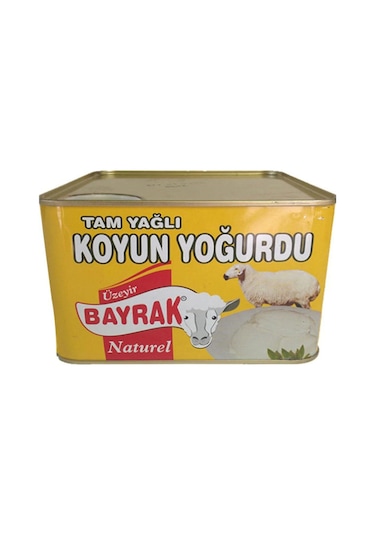 Üzeyir Bayrak Tam Yağlı İsli Koyun Yoğurdu 3 KG