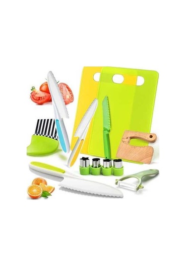 Primepickings Çocuk Yemek Bıçağı Seti 13 Adet Erken Çocukluk Eğitimi Mutfak Aletleri Diğer