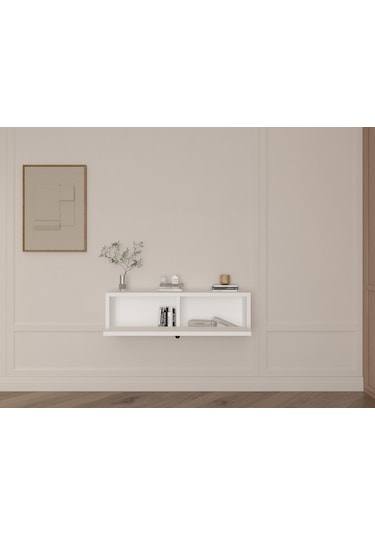 Duvar Montajlı Dresuar Beyaz