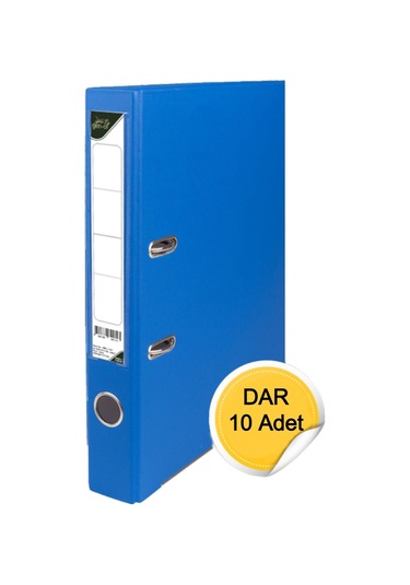 Gen-of Plastik Klasör Dar Mavi 10 Lu