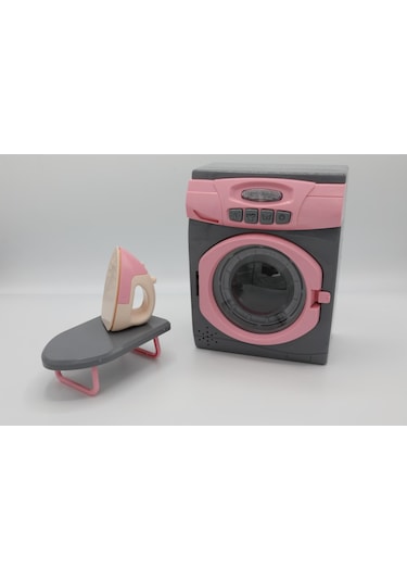 Aya-40302 Oyuncak Çamaşır Makinesi Pembe