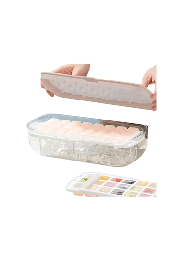 Sunup Çok Amaçlı Buz Küpü Tepsisi Beyaz