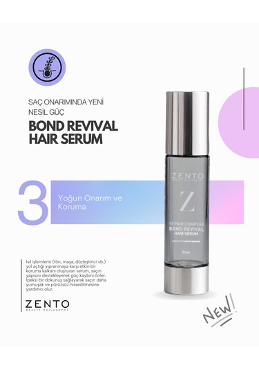 Zento Repaır Comlex Bond Revıval Haır Serum 50 Ml
