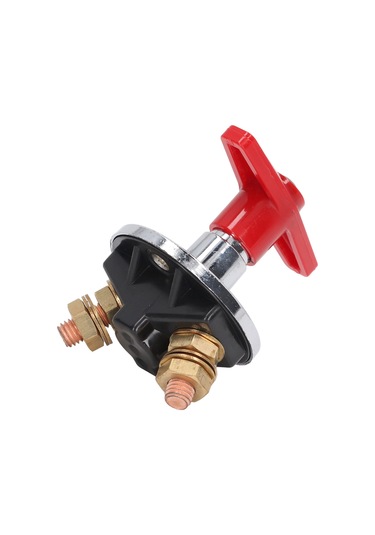 Vkemall Racing Araç Ve Botlar İçin Akü Korumalı Kesici Anahtar, 300a-1000a Akım Kapasitesi, Abs-krom Kapak, Hızlı Devre Kesme Fonksiyonu