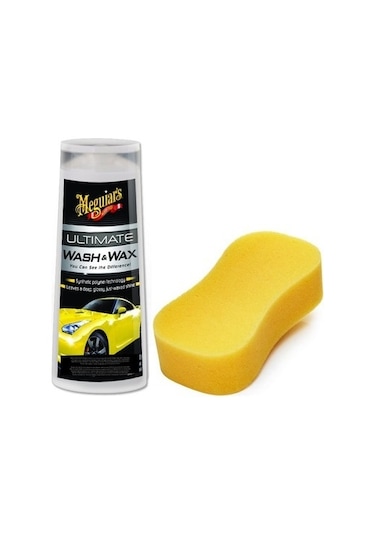 Meguiars 17748 Ultimate Wash&Wax Sarı Oto Yıkama Şampuanı Bölünmüş 250 ML