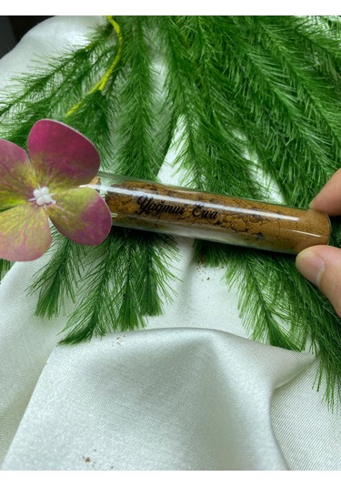 Kına Nişan Nikah Düğün İsteme Hediyelik Cam Tüp Kahve / Kına Seçenekli Şefaf