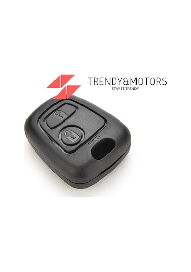 Peugeot Uyumlu 106 206 207 306 Partner Anahtar Kumanda Kabı 2 Butonlu