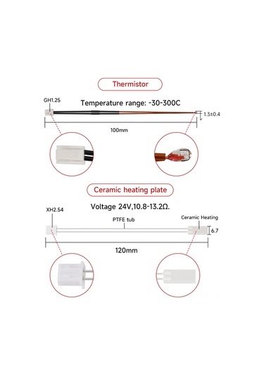 Suofeng Bambu Lab X1c/p1p İçin Yüksek Sıcaklık Dayanımlı 0.4mm Çelik Nozullu 3d Yazıcı Ekstruder Kit - Hızlı Ve Kararlı Baskı