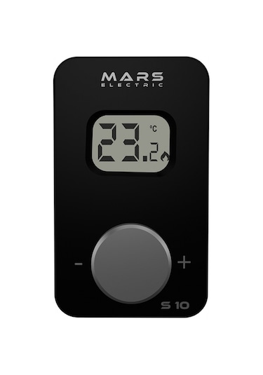 Mars S10 Kablosuz Oda Termostatı Siyah