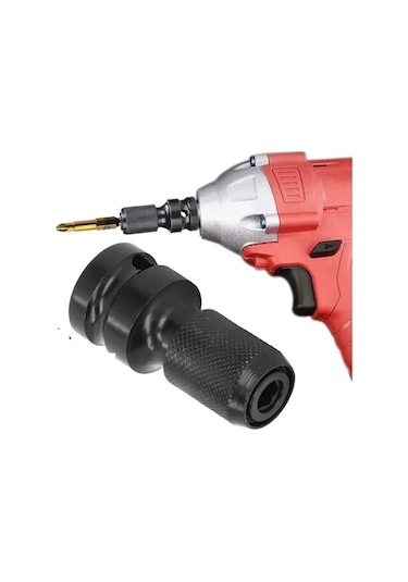 Haktaş Matkap Bits Tutucu Lokma Adaptör 1/2