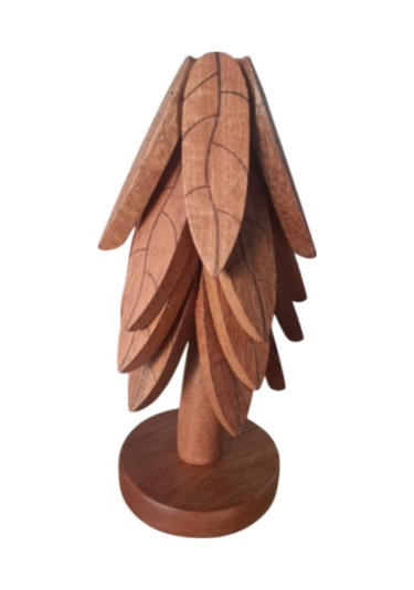 Homyl Yılbaşı Ağacı Bardak Altlıkları Sıcak Yemekler 4 Parça Set Diğer