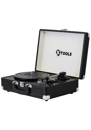 Ktools Nostalgie K344 Siyah Bluetoothlu Çanta Pikap