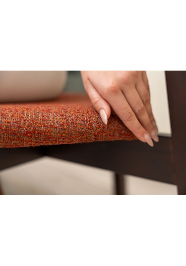 Opus Ceviz Ahşap 4'lu Mutfak Salon Yemek Odası Sandalyesi