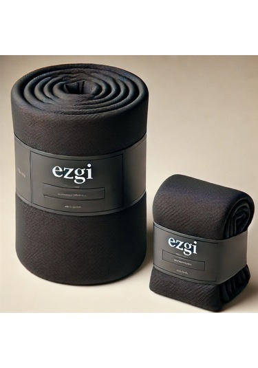 Tek Kişilik 120 X200 Siyah Ranforce Lastikli Çarşaf Ve Yastık Kılıfı Siyah