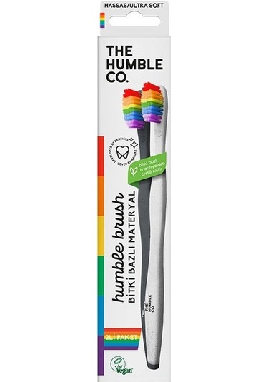 Humble Brush Bitki Bazlı Diş Fırçası Ultra Soft 2li