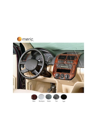 Meriç® Volkswagen Polo Ön Torpido Kaplama 14 Parça 2001-2005 (530157620)
