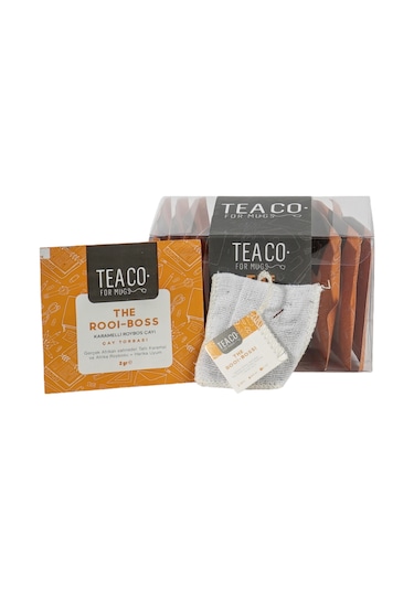 Tea Co. The Rooı Boss Karamelli Roybos Çayı Müslin Torba 12 x 2 G