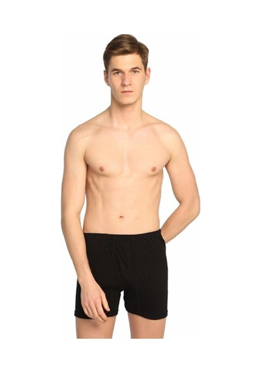 Seher Yıldızı Erkek Renkli Paçalı Boxer Don - 6 Adet