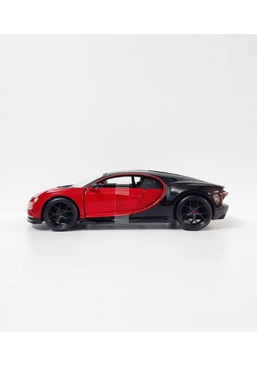 Bugatti Chiron 1:24 Model Maket Araba Kırmızı