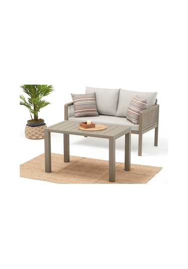 Genova Bahçe Balkon Oturma Grubu 2+1+1+s