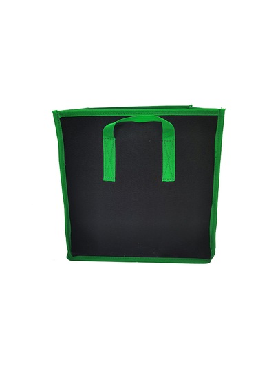 Suofeng 28x28x28cm Kare Keçe Bitki Yetiştirme Torbası - 5 Galon, Katlanabilir, Taşıma Kolaylığı, Çok Amaçlı Kullanım