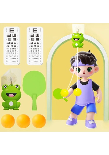 Asılı Kurbağa Masa Tenisi Eğitmeni Ev Çocuk Ebeveyn-çocuk Algısı Çok Renkli