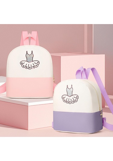 Suntek Bale Dans Sırt Çantası Kızlar Latin Dansı Jimnastik Pembe