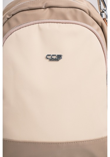 Ççs Kadın Sırt Çantası Ccs18023 Bej-vizon Bej-vizon Bej - Vizon