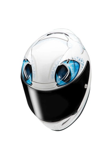 Hjc Rpha12 Light Fury Universal Mc2 Kask Beyaz - Mavi