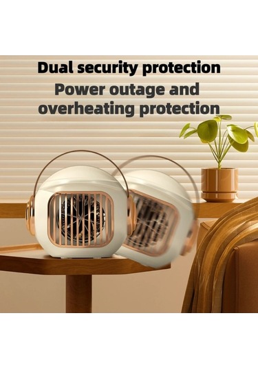 Trendooze Küçük Alan 500w Taşınabilir Isıtıcı, Hızlı Isıtır, Hafif Masaüstü