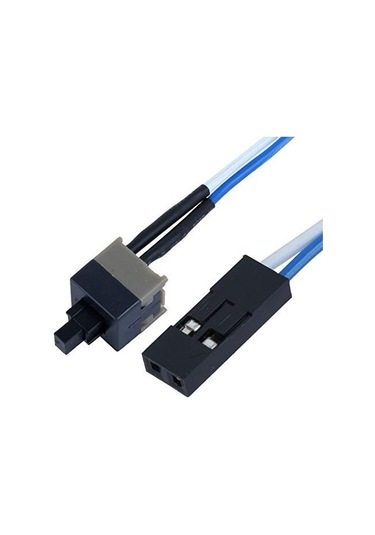 Tkz 6644 Atx Anakart Kasa İçi Power Açma Kapama Buton Kablosu