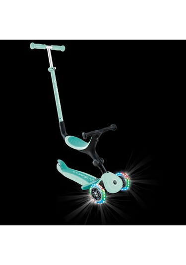 Globber Go-Up Aktive Light Işıklı Scooter - Mint Yeşili