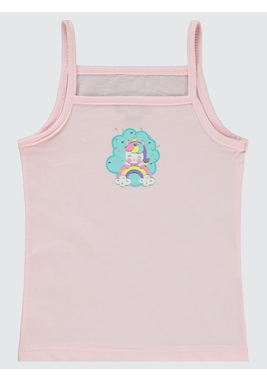 Civil Baby Kız Bebek Atlet 9-18 Ay Pembe Pembe