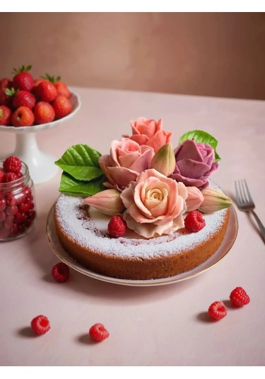 Koroleva Formy Çikolata Ve Tatlılar İçin 3d Gıda Silikoni Kalıp Gül 81998223 Diğer