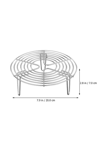 Soğutma Rafı Paslanmaz Çelik Yuvarlak Pişirme Buharda Pişirme Fırınlama B