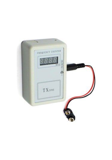 Mufunye 250mhz-450mhz Frekans Okuyucu Elde Taşınabilir Dijital Kablosuz Frekans Sayacı Çok Fonksiyonlu Uyumluluk Uzaktan Kumanda Frekans Test Cihazı