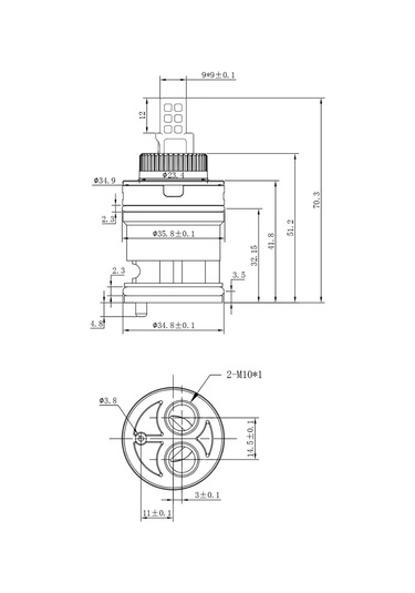 Esko Feedforward 35mm Direkt Bağlantılı Kartuş. 337060748 Siyah