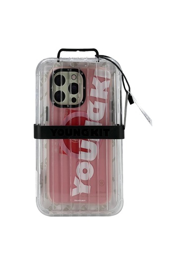 Youngkit - İphone 15 Pro Uyumlu Binfen Arka Koruma Kılıf - Yeşil Yeşil