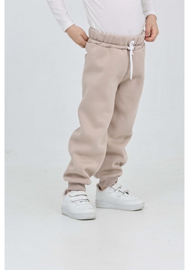 Toontoy Erkek Çocuk T Nakışlı Eşofman Alt Bej