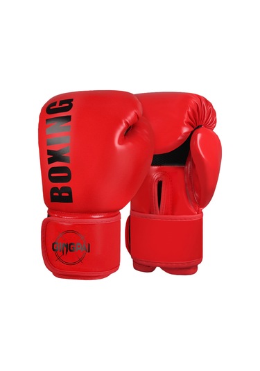 Reedark Küçük Ve Büyükler İçin 6oz Kırmızı Boks Eldiveni - Taekwondo, Kickboxing, Muay Thai Ve Günlük Antrenmanlar İçin Kırmızı