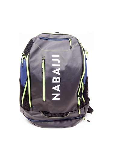 Unisex Sarı/Siyah 27lt Yüzücü Sırt Çantası 5 bölmeli Nabaiji Meri Çok Renkli