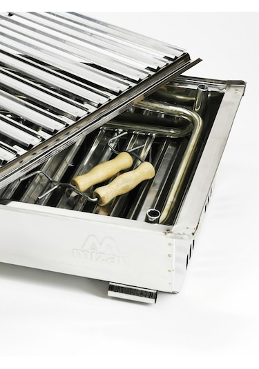 Mizan Marina Grill M Krom Mangal 35 x 50 CM