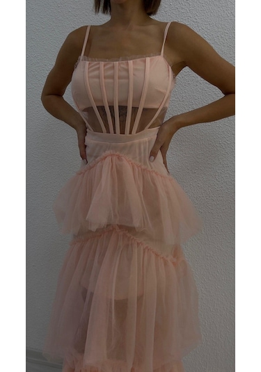 BMD Tüllü Princess Elbise 001