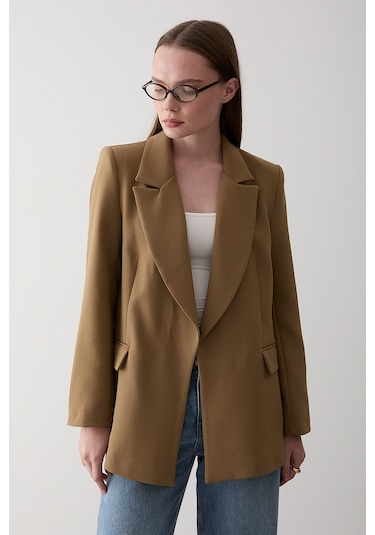 Haki Blazer Ceket - 7560 Haki