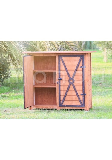 Mandumobilya “Mandu” Ahşap Bahçe Depolama Dolabı (Küçük) Diğer