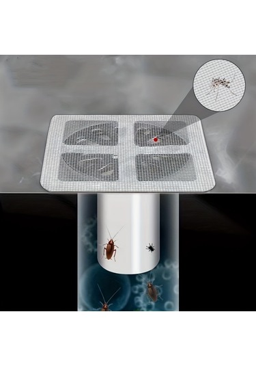 Monyee Pencerelik Tamir Yama 50 Adet - Sert Yapışkan Kumaş - Pencere, Kapı, Çadır Ağı Delik Tamiri - 10x10cm Siyah